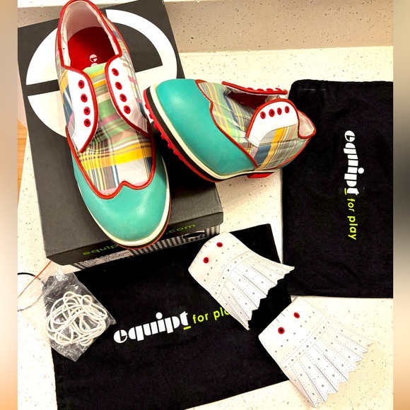 Equipt For Play ladies 8 designer golf shoe - Picture 1 of 10